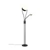 Trio lights Chris floor lamp LED black, 2-light sources