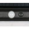 Reality lights OLINDA wall light LED black, 1-light source, Motion sensor