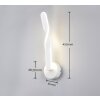 Reality lights Ginko wall light LED white, 1-light source