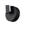 Reality lights Ginko wall light LED black, 1-light source