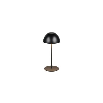 Reality lights Ortiz table lamp LED black, 1-light source