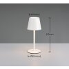 Reality lights Diaz table lamp LED white, 1-light source
