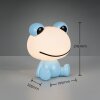 Reality lights Hopper table lamp LED blue, 1-light source, Colour changer