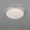 Reality lights Umbria ceiling light LED white, 1-light source