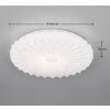 Reality lights Ataris ceiling light LED white, 1-light source, Remote control