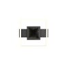 Reality lights Wheeler ceiling light LED black, 1-light source