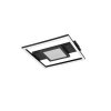 Reality lights Wheeler ceiling light LED black, 1-light source