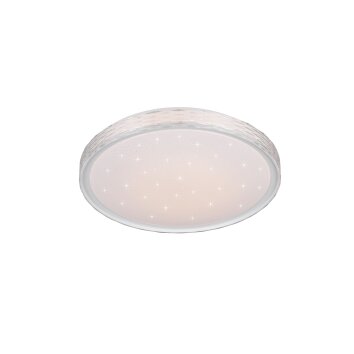 Reality lights Varda ceiling light LED white, 1-light source, Remote control