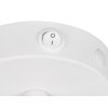 Reality lights und ceiling spotlight, wall and ceiling light, wall spotlight white, 1-light source