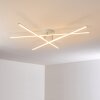 Tornio Ceiling Light LED matt nickel, white, 3-light sources
