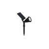 Reality lights Festival garden spotlight LED black, 1-light source, Colour changer