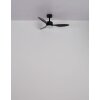 Globo lighting Modesto Ceiling fan light LED grey, 1-light source, Remote control