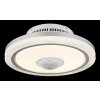 Globo lighting Shelly Ceiling fan light LED white, 1-light source, Remote control