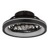 Globo lighting Deanne Ceiling fan light LED black, 1-light source, Remote control, Colour changer