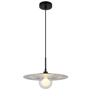 Globo lighting Riga hanging light black, 1-light source
