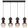 Globo lighting Clarity hanging light black, 4-light sources