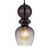 Globo lighting Clarity hanging light black, 1-light source