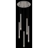 Globo lighting Ryan hanging light matt nickel, 5-light sources