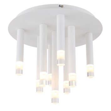 Globo lighting Ryan ceiling light white, 9-light sources