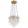 Globo lighting Gorley hanging light gold, 5-light sources