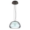 Globo lighting Avila hanging light LED chrome, black, 1-light source, Remote control