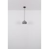 Globo lighting Avila hanging light LED chrome, black, 1-light source, Remote control