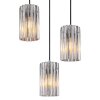 Globo lighting Cayden hanging light matt nickel, 3-light sources