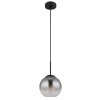 Globo lighting Barry hanging light black, 1-light source