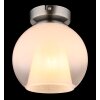 Globo lighting Barry ceiling light chrome, matt nickel, 1-light source