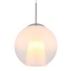 Globo lighting Barry hanging light chrome, matt nickel, 1-light source