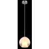 Globo lighting Barry hanging light chrome, matt nickel, 1-light source