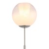 Globo lighting Barry floor lamp chrome, matt nickel, 1-light source