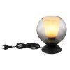 Globo lighting Barry table lamp black, 1-light source