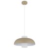 Globo lighting Lowe hanging light sand-coloured, 1-light source