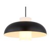 Globo lighting Lowe hanging light black, 1-light source