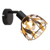 Globo lighting und ceiling light, ceiling spotlight, wall light, wall spotlight black, 1-light source