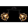 Globo lighting Mika ceiling light black, 2-light sources