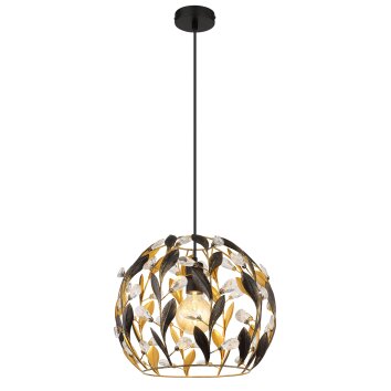 Globo lighting Mika hanging light black, 1-light source
