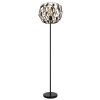 Globo lighting Mika floor lamp black, 1-light source