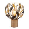 Globo lighting Mika table lamp brown, 1-light source