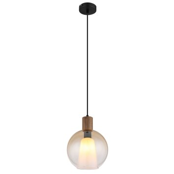 Globo lighting I hanging light Ecru, black, 1-light source