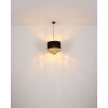 Globo lighting Coletta hanging light gold, black, 1-light source