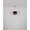 Globo lighting Coletta hanging light gold, black, 1-light source