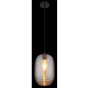 Globo lighting Jefrey hanging light black, 1-light source