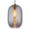 Globo lighting Jefrey hanging light black, 1-light source