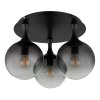 Globo lighting Dalton ceiling light black, 3-light sources