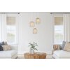 Globo lighting Dichti hanging light sand-coloured, 3-light sources