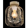 Globo lighting Dichti ceiling light sand-coloured, 1-light source
