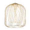 Globo lighting Dichti hanging light sand-coloured, 1-light source