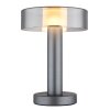 Globo lighting Grant table lamp LED grey, 1-light source